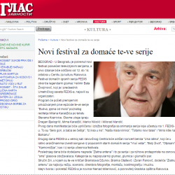 Glas javnosti - 1. FEDIS